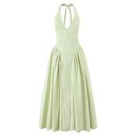 Elegant Halter Dress For Women